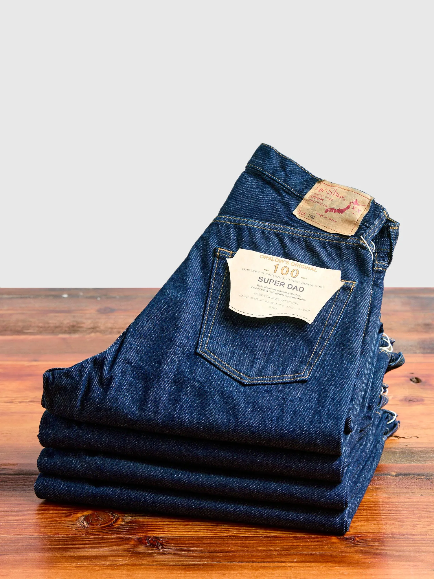 100 13.5oz Denim - Super Dad Wide Fit