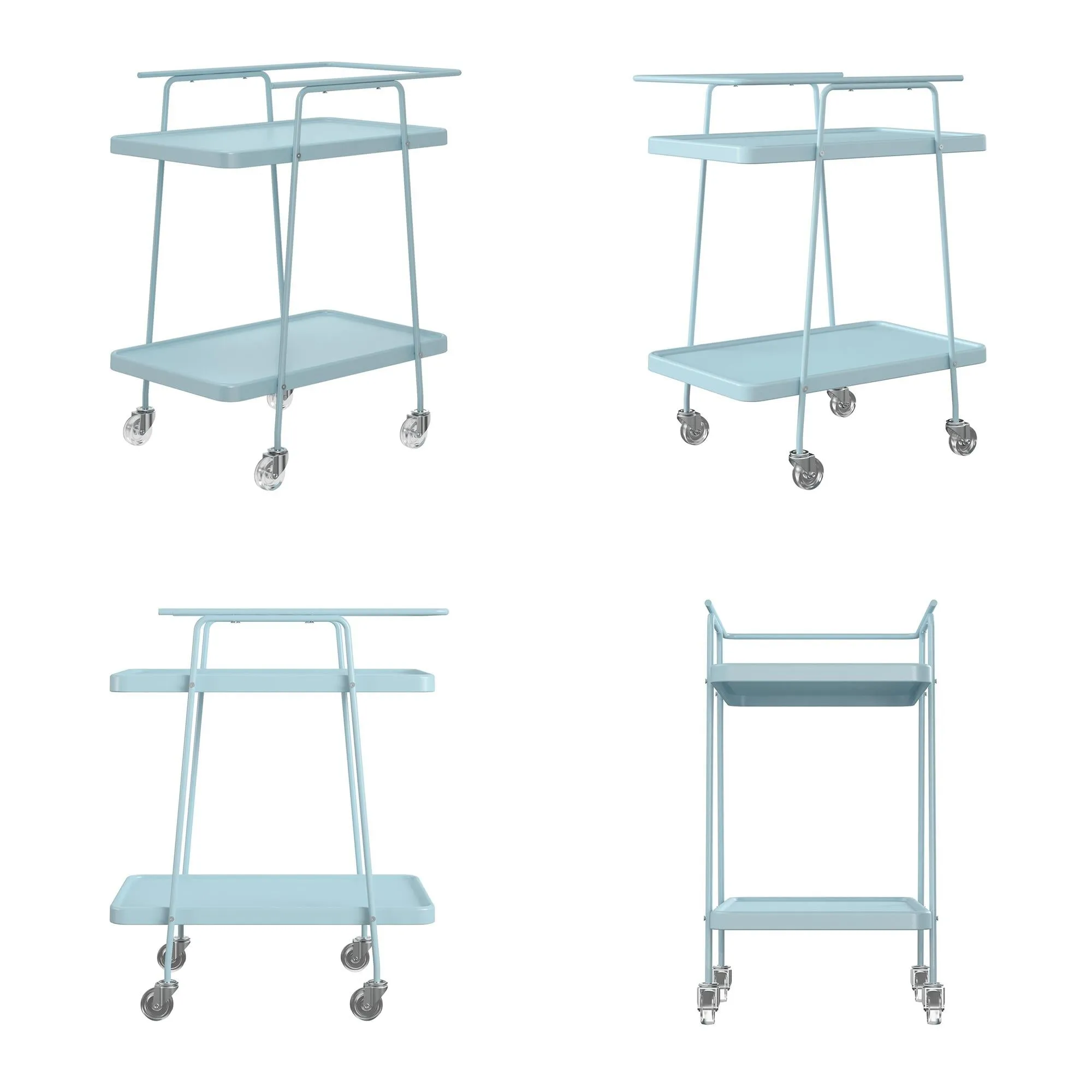 2 Tier Serving Cart