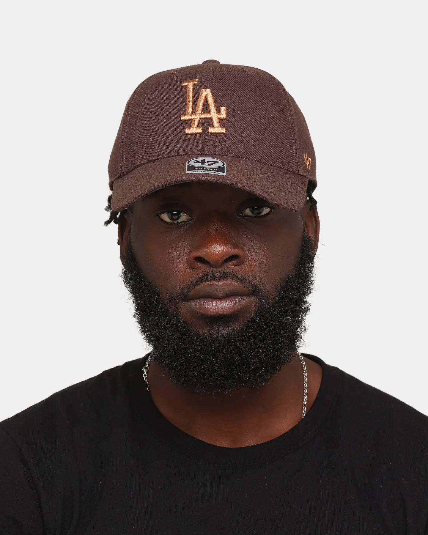 47 Brand Los Angeles Dodgers MVP Snapback Brown