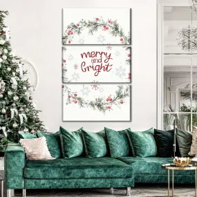 A Christmas Weekend Merry And Bright Wall Art