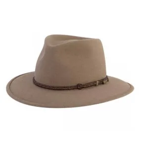 Akubra - Traveller Fedora - Felt - Bran