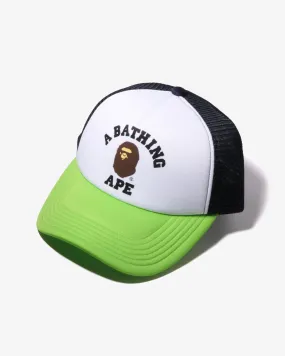 BAPE COLLEGE MESH CAP