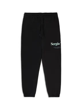 Bari Graphic Sweatpant- Black Beauty