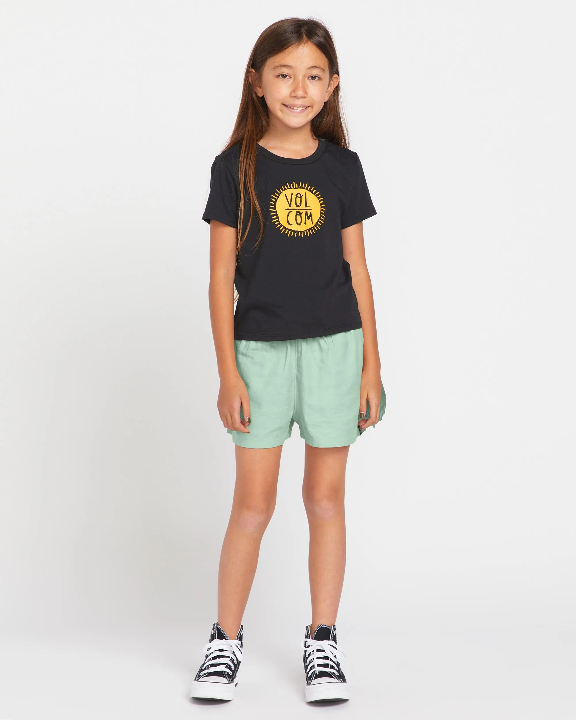 Big Girls I Got U Baby Short Sleeve Tee - Black