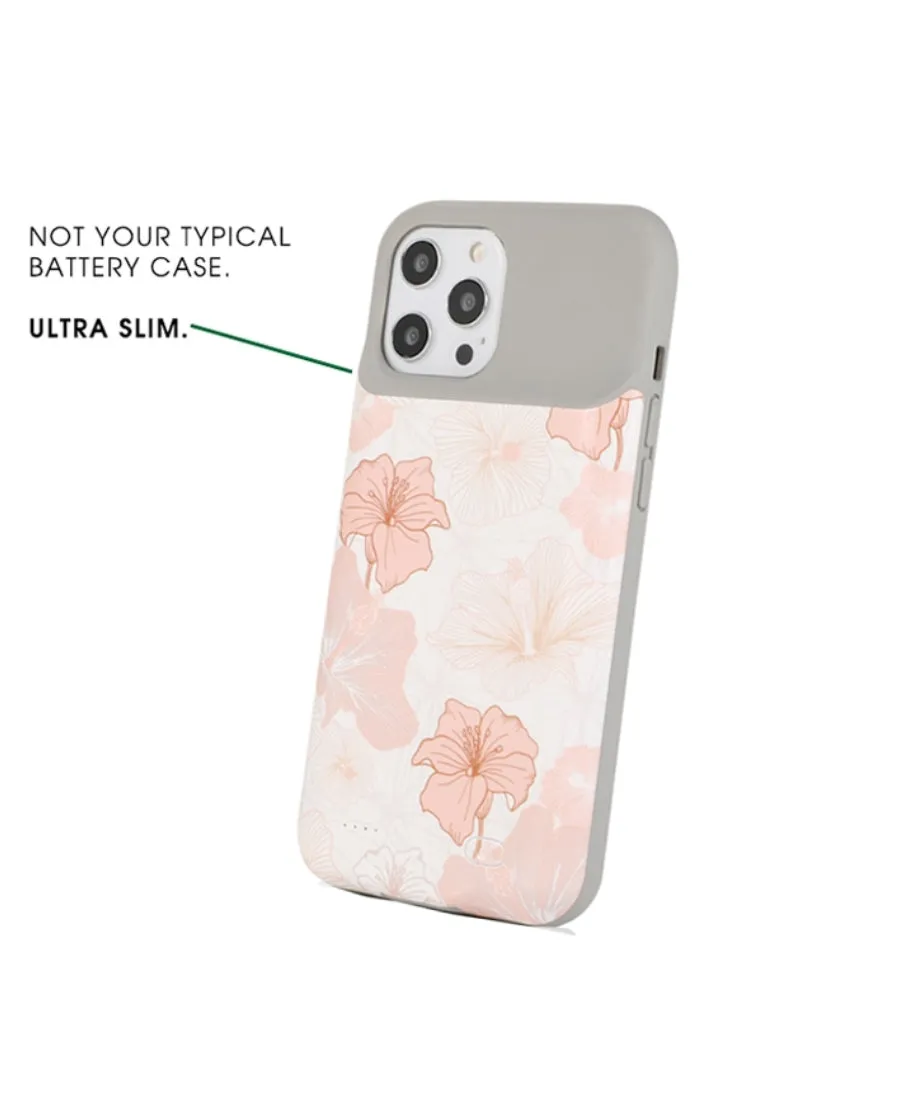 Blush Floral Ultra Battery Case