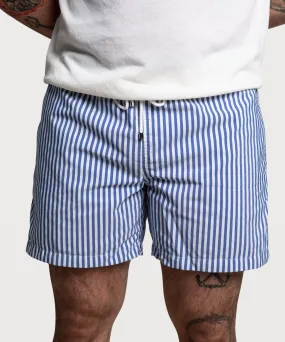 Bold Striped Swim Shorts