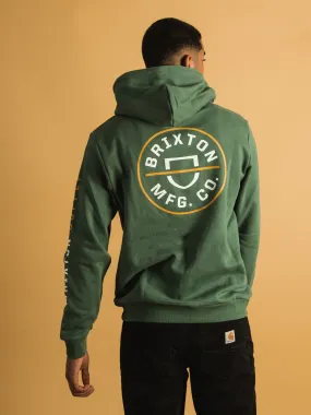 BRIXTON CREST PULLOVER HOODIE - CLEARANCE