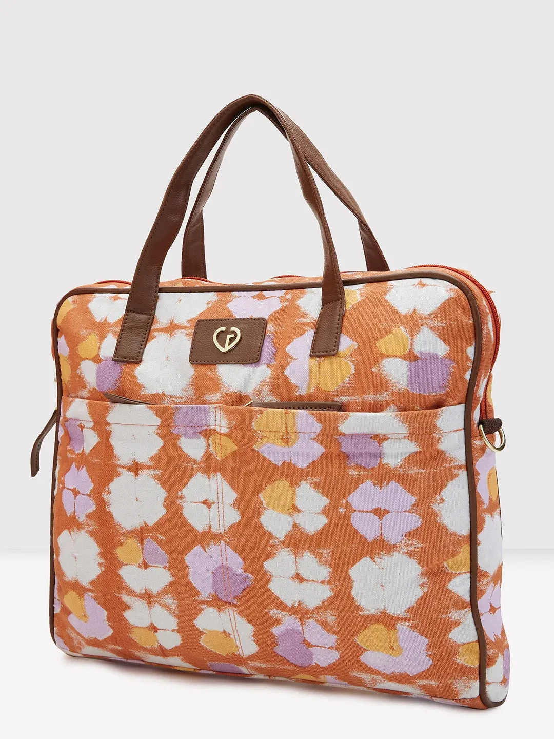 Caprese Enora Laptop Bag Large Rust