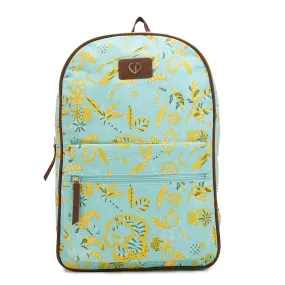 Caprese Hazel Laptop Backpack Large Aqua