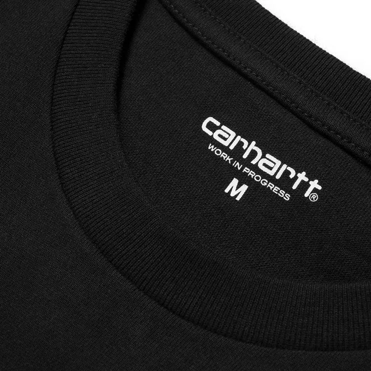 Carhartt S/S College Script T-Shirt Black