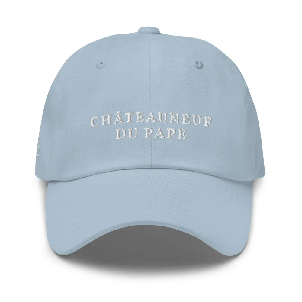 Chateauneuf Du Pape Cap White Font