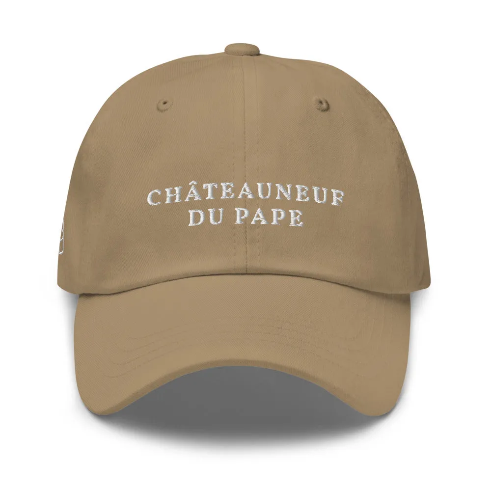 Chateauneuf Du Pape Cap White Font