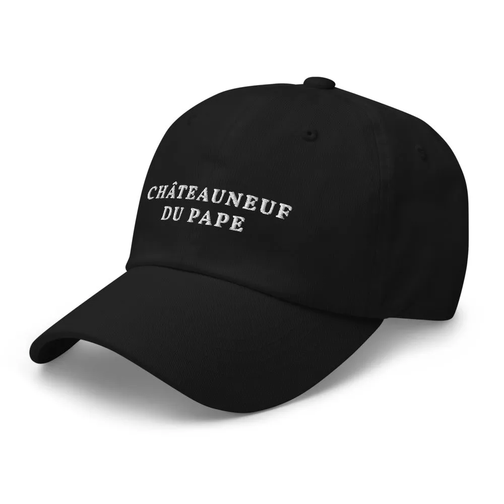 Chateauneuf Du Pape Cap White Font