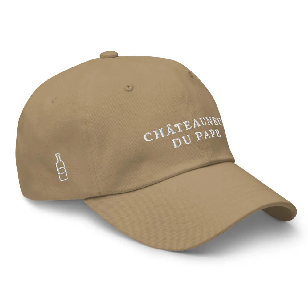 Chateauneuf Du Pape Cap White Font