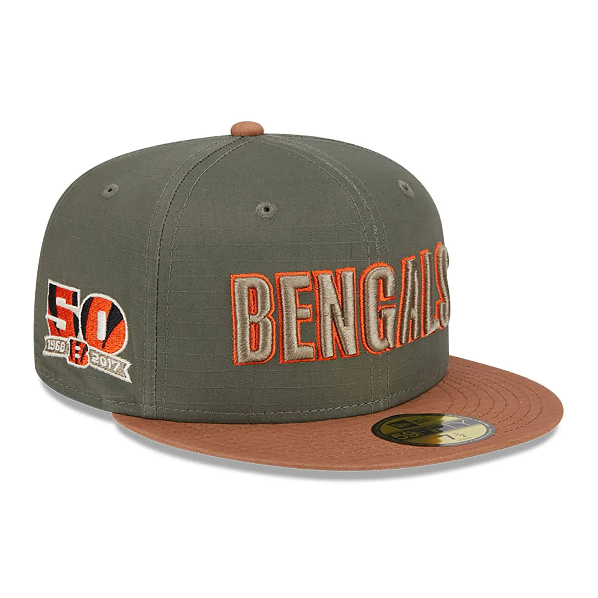 Cincinnati Bengals Ripstop Green 59FIFTY Fitted Cap