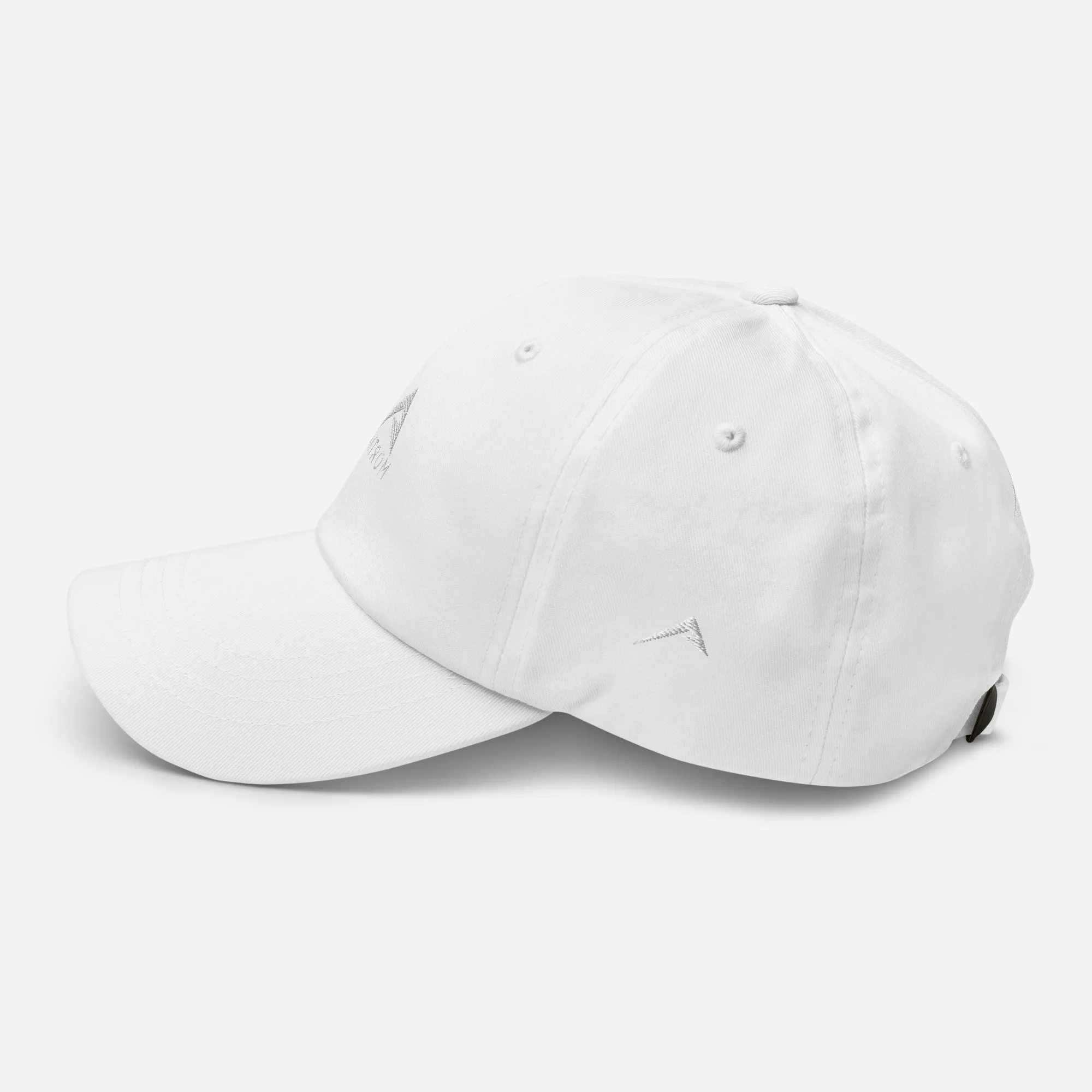 Classic curved hat (White/White)