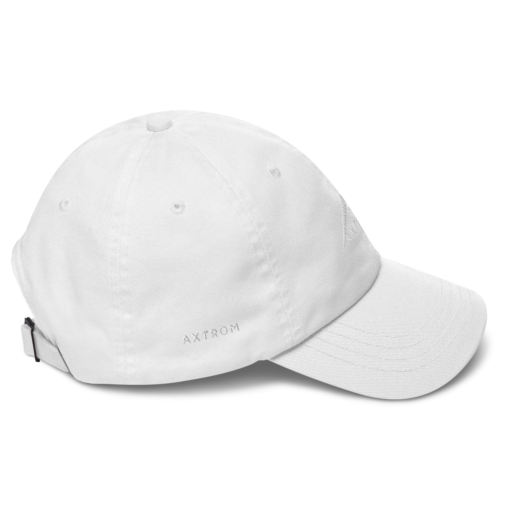 Classic curved hat (White/White)