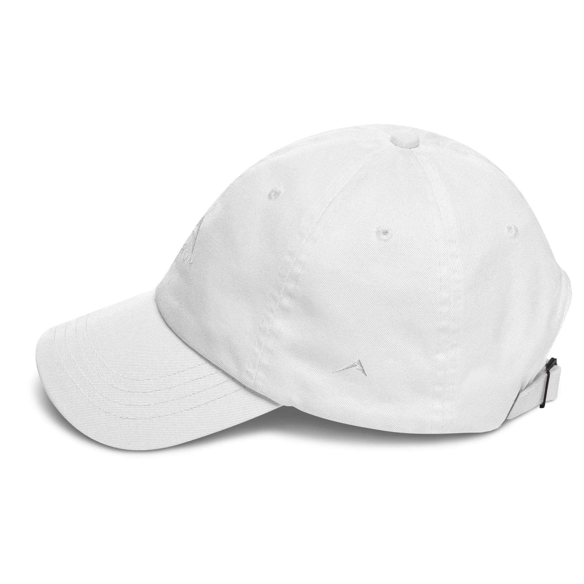 Classic curved hat (White/White)