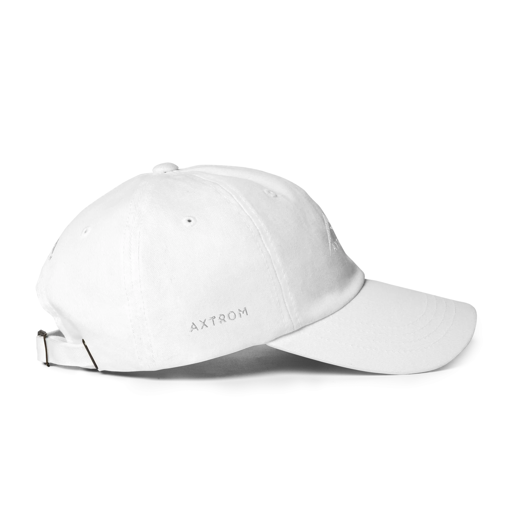 Classic curved hat (White/White)