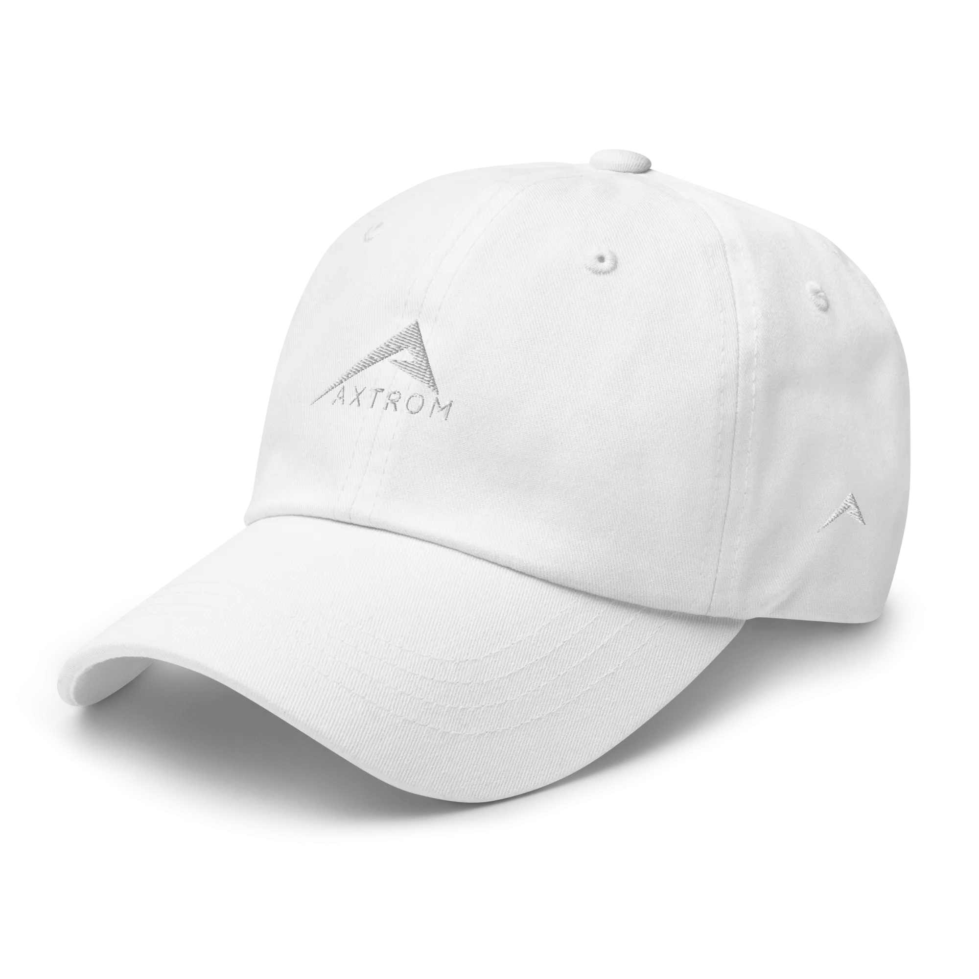 Classic curved hat (White/White)