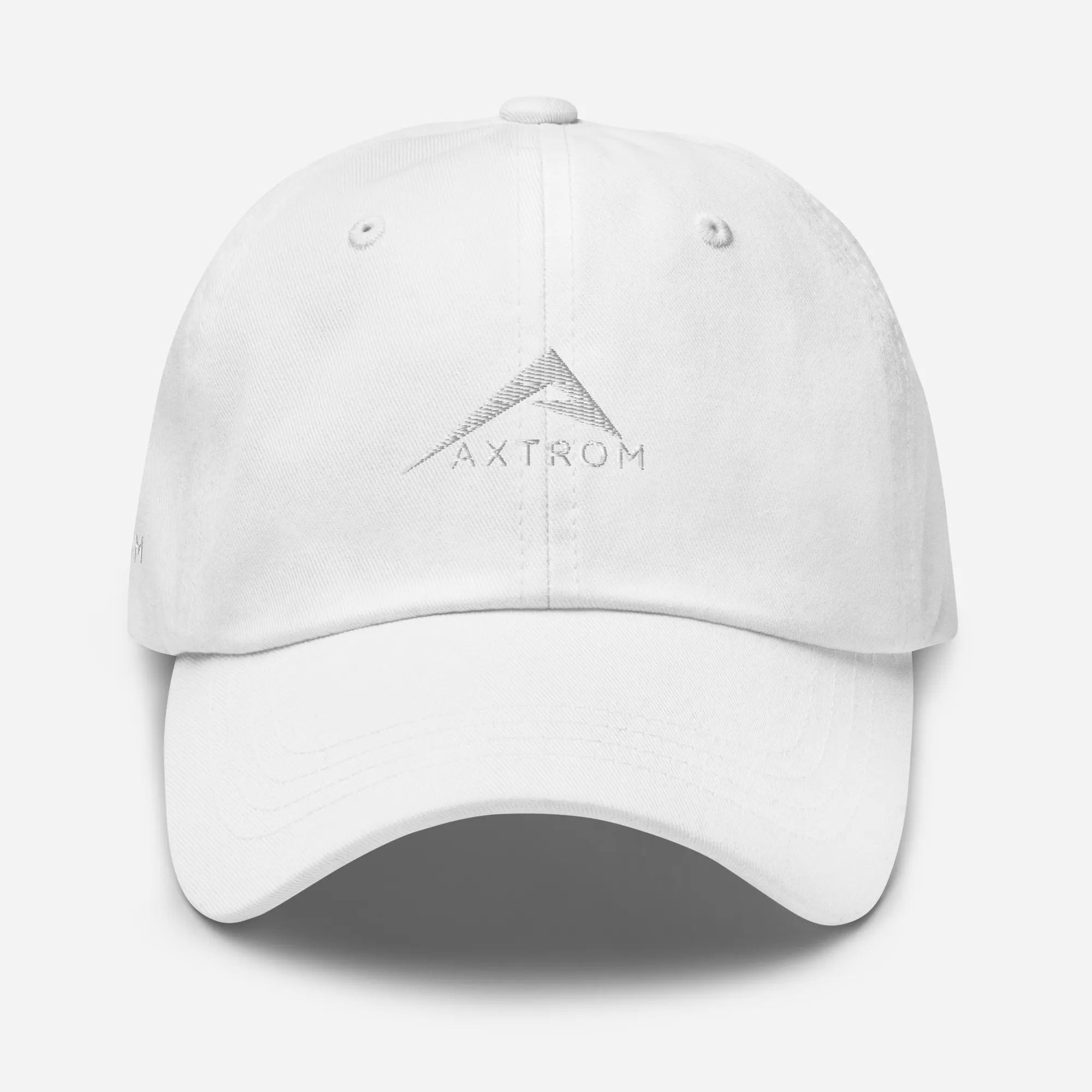 Classic curved hat (White/White)