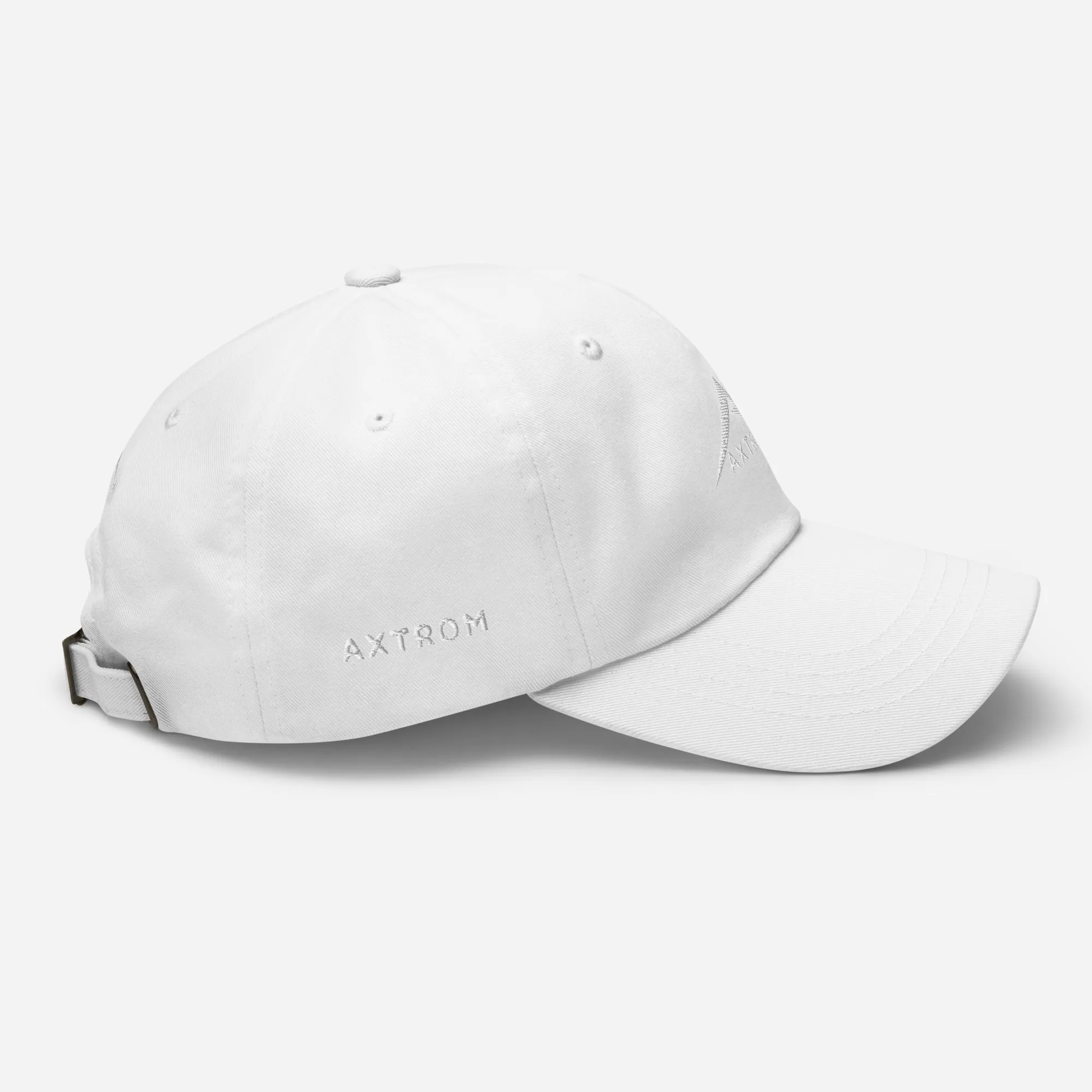 Classic curved hat (White/White)