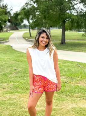 Comfy Cutie White Tank