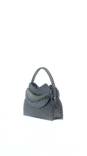 Dada Pedon Luna Snowflake Obsidian mini tote bag