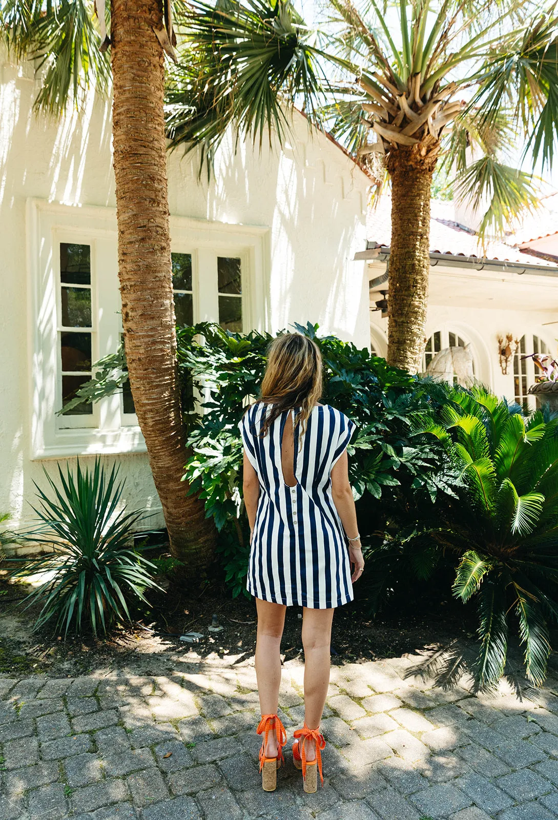 Dana Mini Dress - Navy