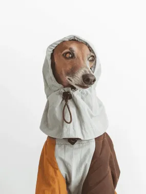 Detachable Snood | 4-Leg Dog Raincoat