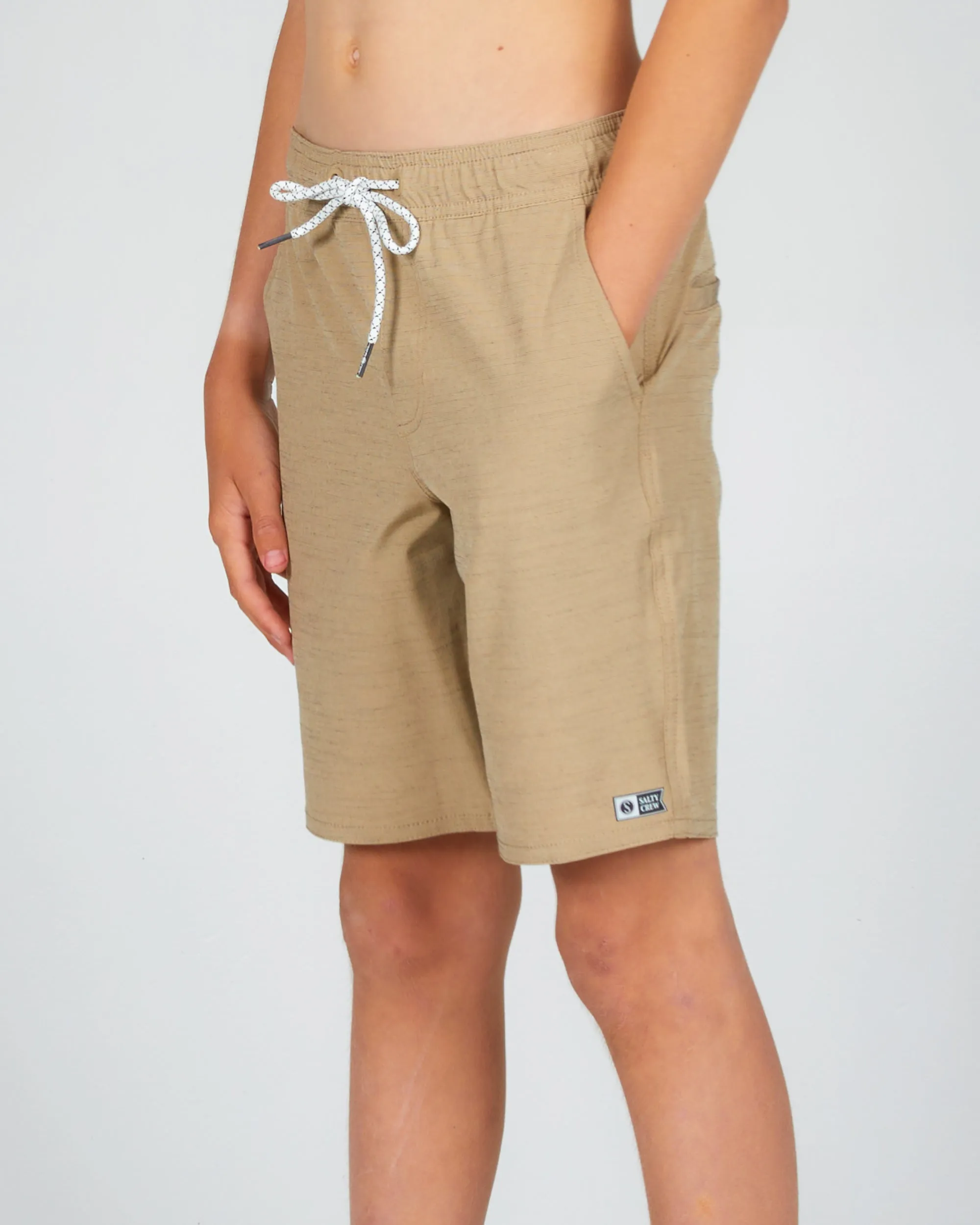 Drifter 2 Boys Khaki Elastic Hybrid