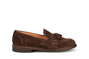 Elton Tassel Loafer - Coffee Suede