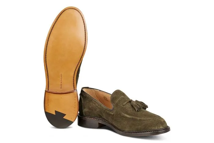 Elton Tassel Loafer - Earth Suede