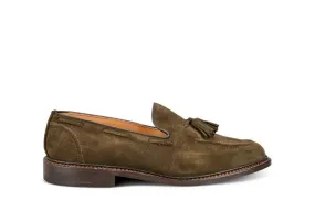 Elton Tassel Loafer - Earth Suede