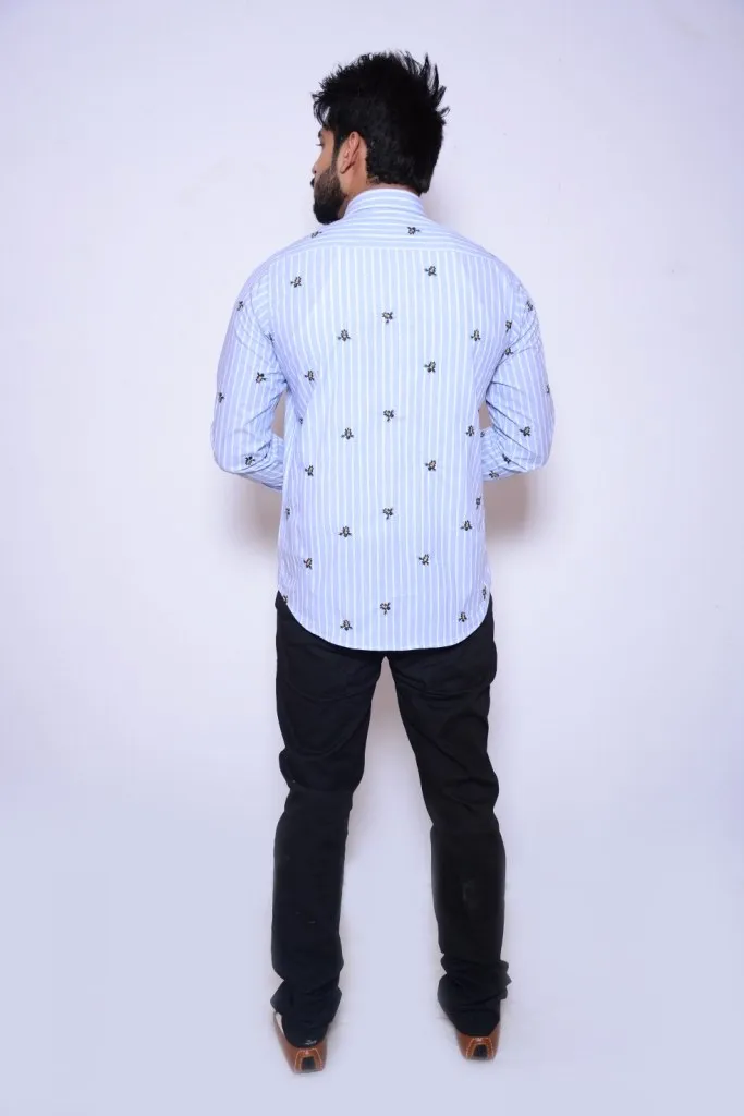 Gents Western Grey Woven Shirt