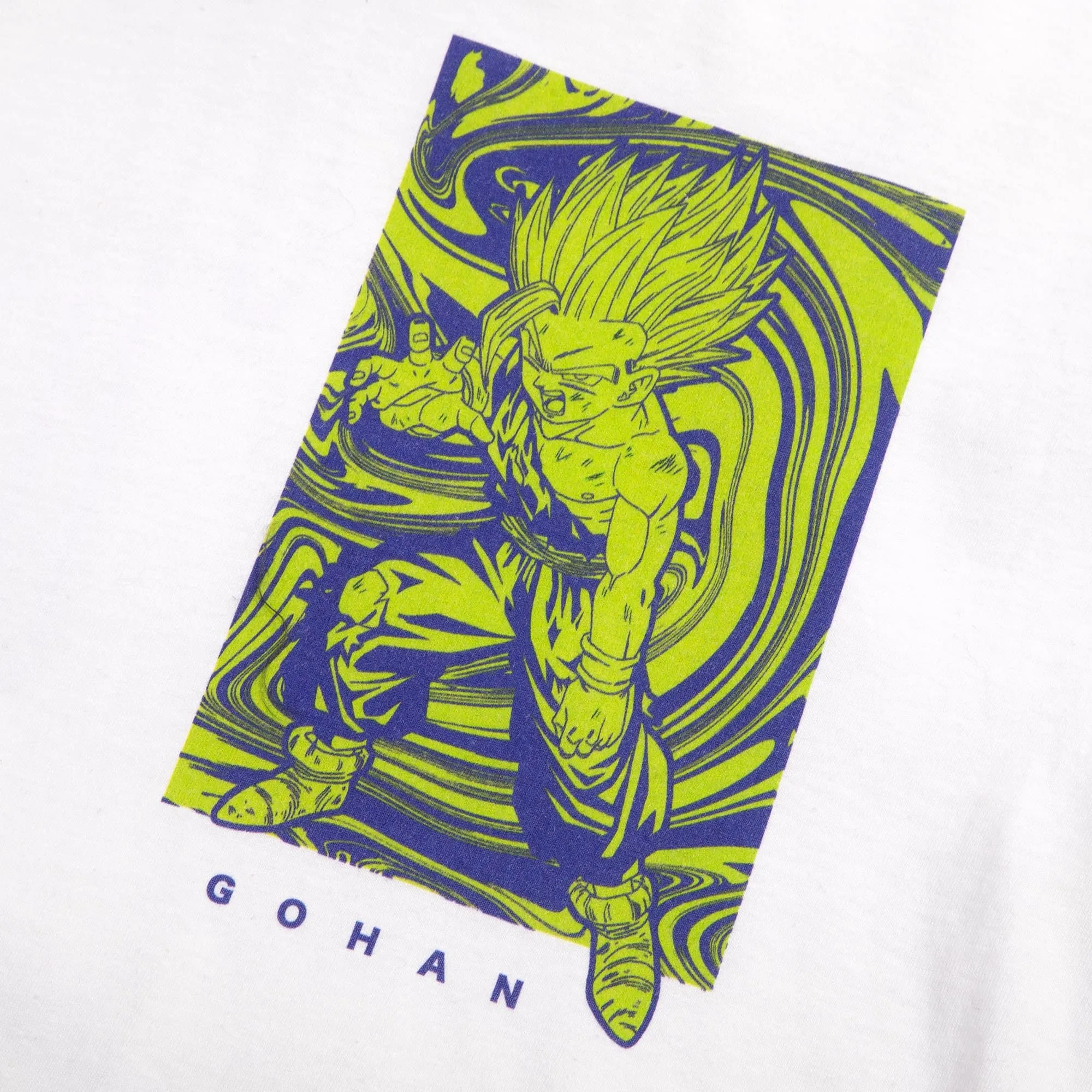 Gohan Oil Slick White Tee