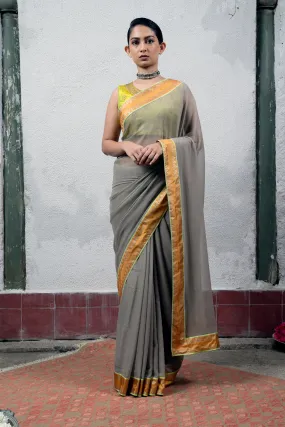 Grey Saree