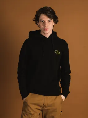 GUESS ALOIS PULLOVER FLEECE HOODIE  - CLEARANCE