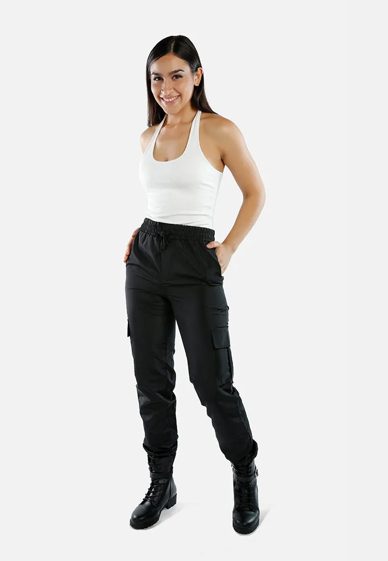 High Waist Casual Trousers By Ruw