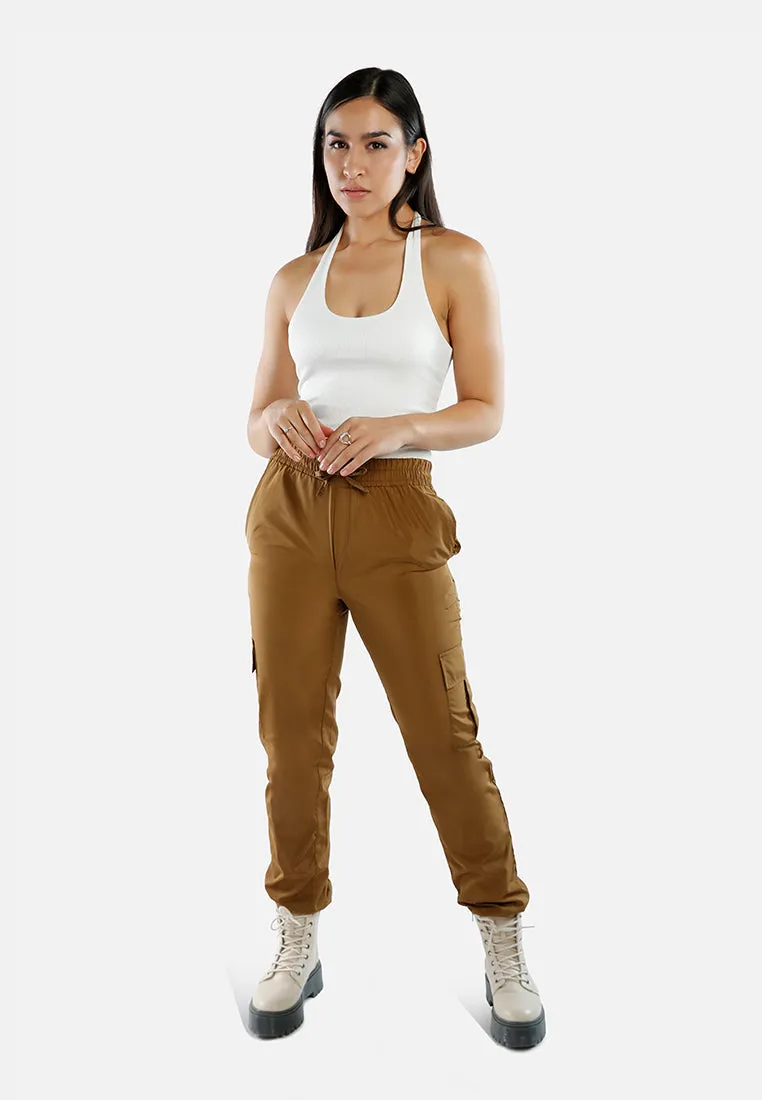 High Waist Casual Trousers By Ruw