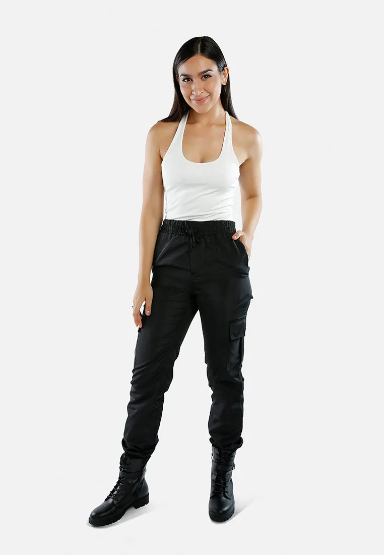 High Waist Casual Trousers By Ruw