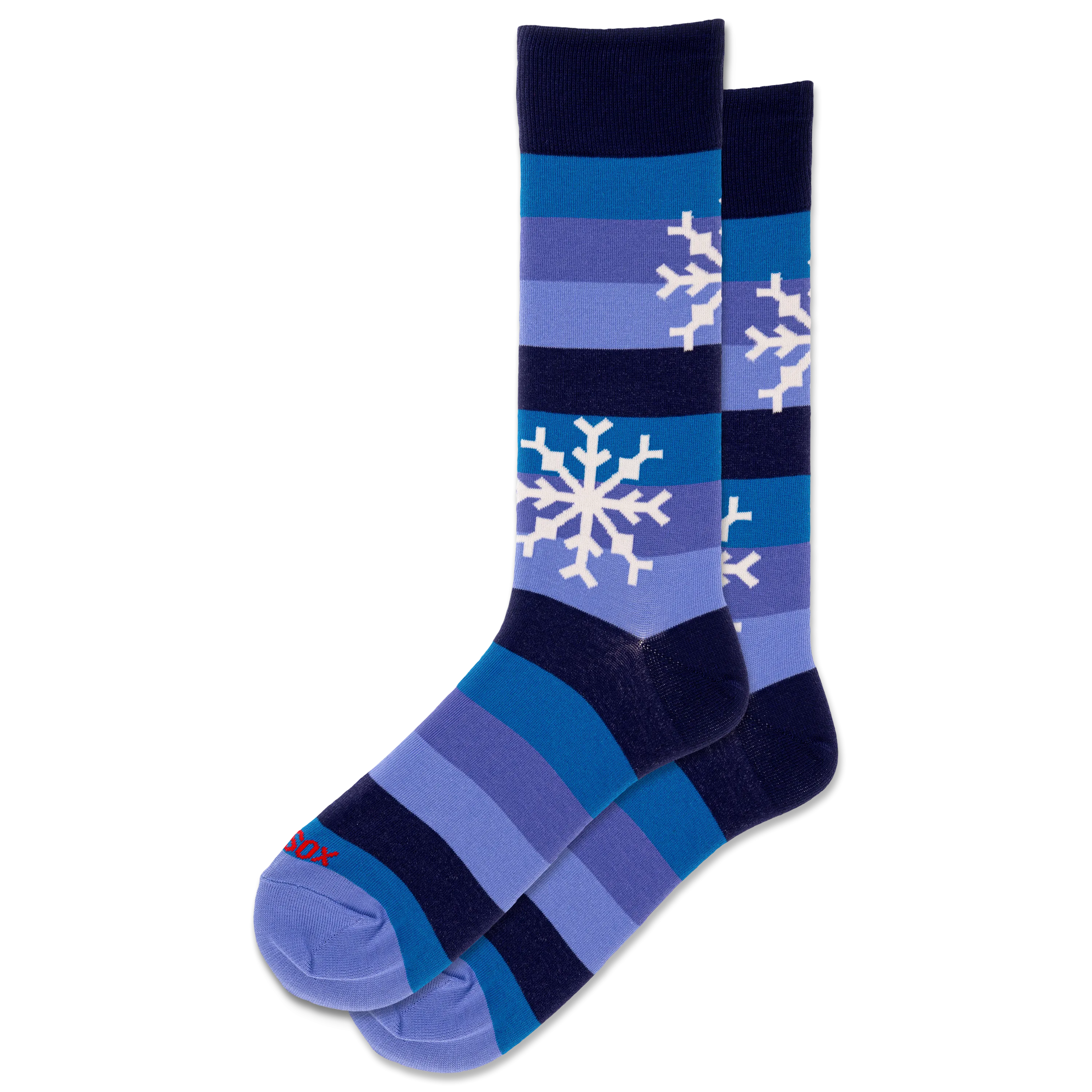 HOTSOX Men's Snowflake Crew Sock