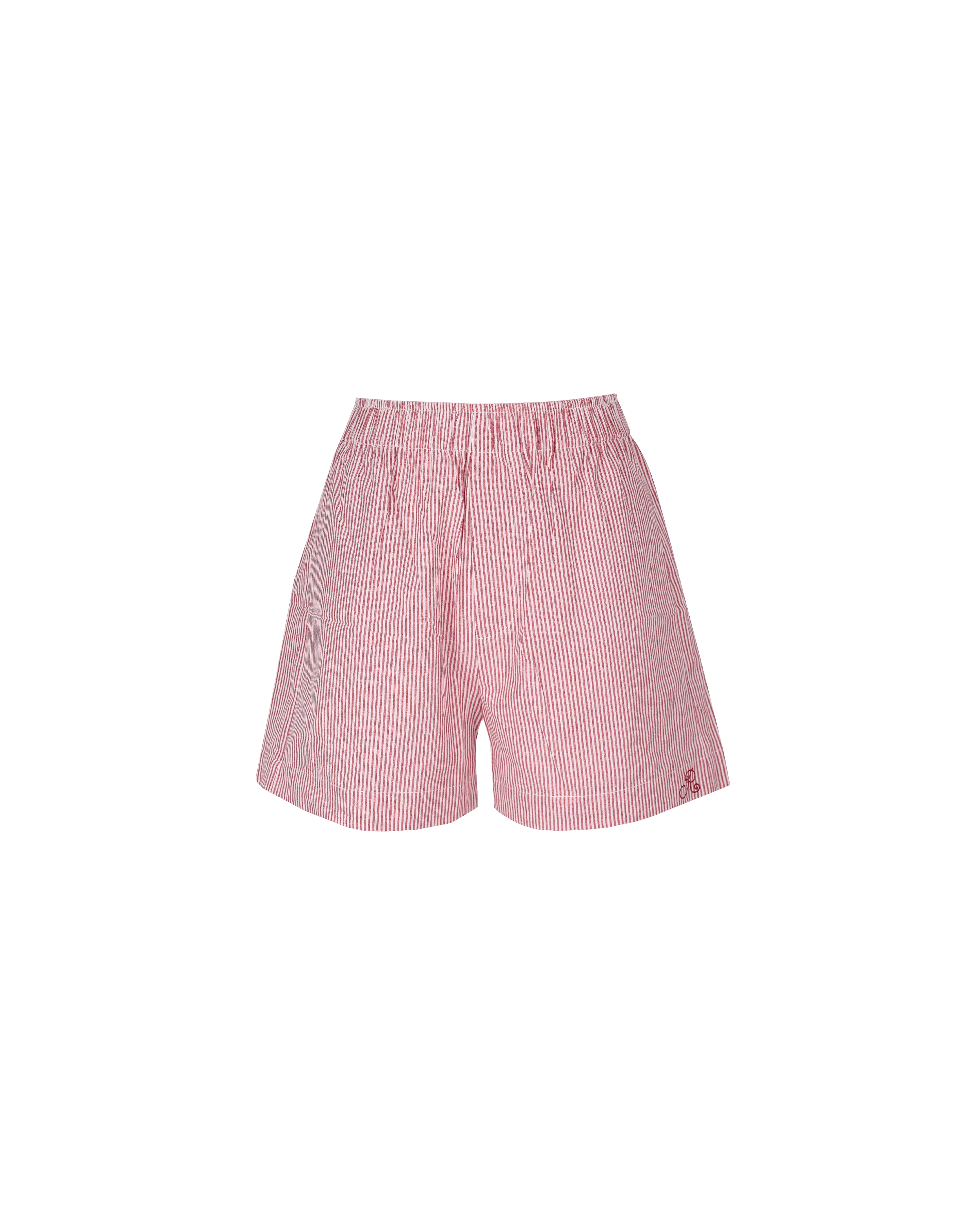 IDA SHORT CHERRY STRIPE