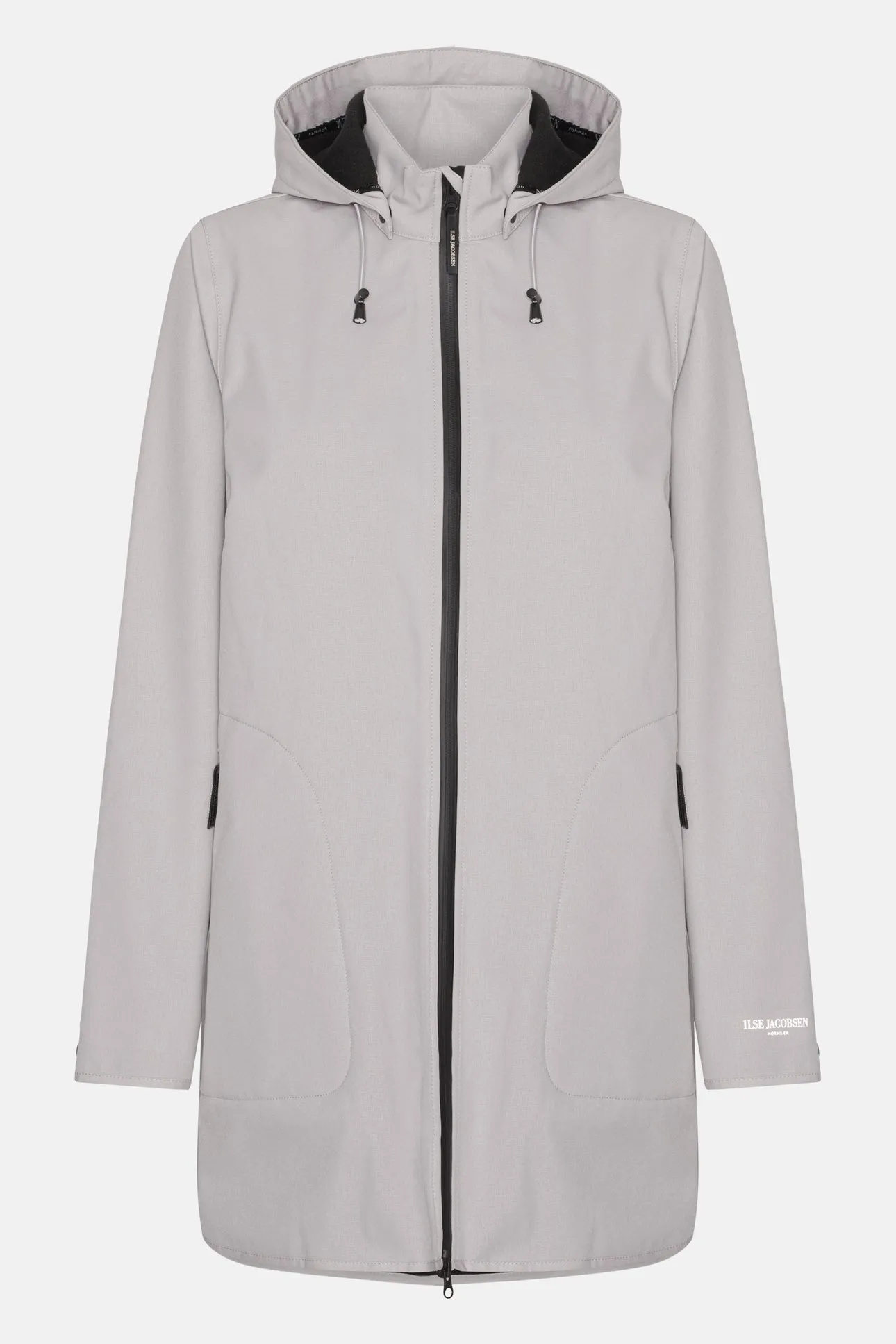 Ilse Jacobsen Rain 135b Raincoat in Concrete