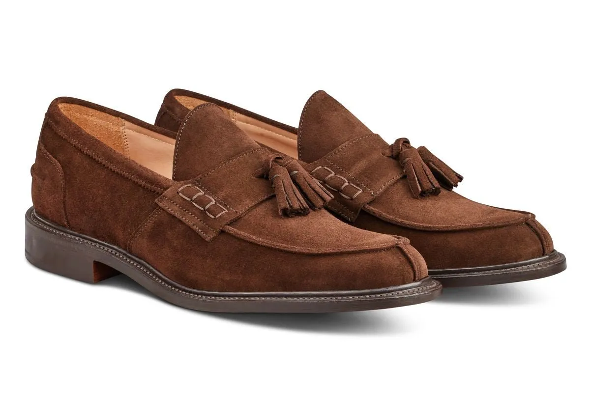 Jamie Tassel Loafer - Chocolate