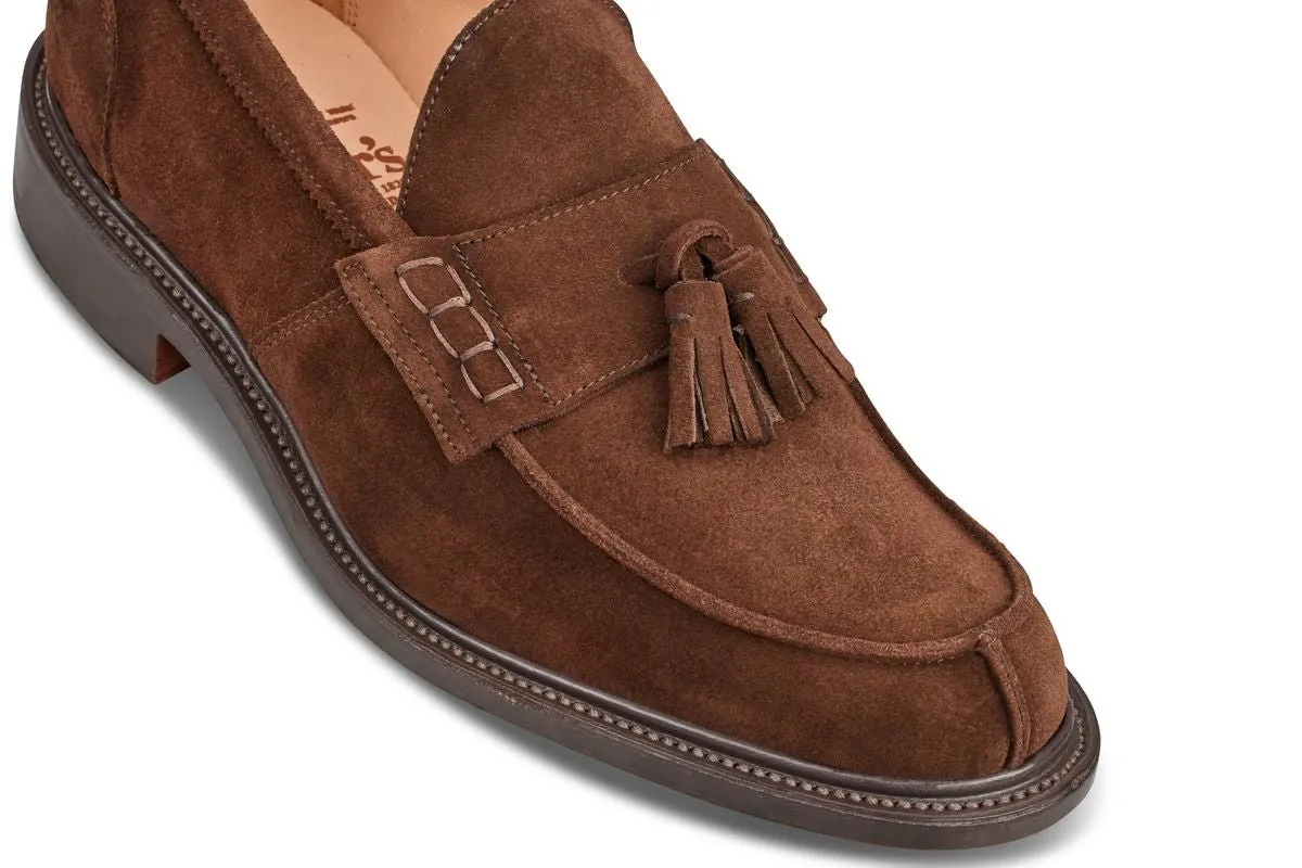 Jamie Tassel Loafer - Chocolate