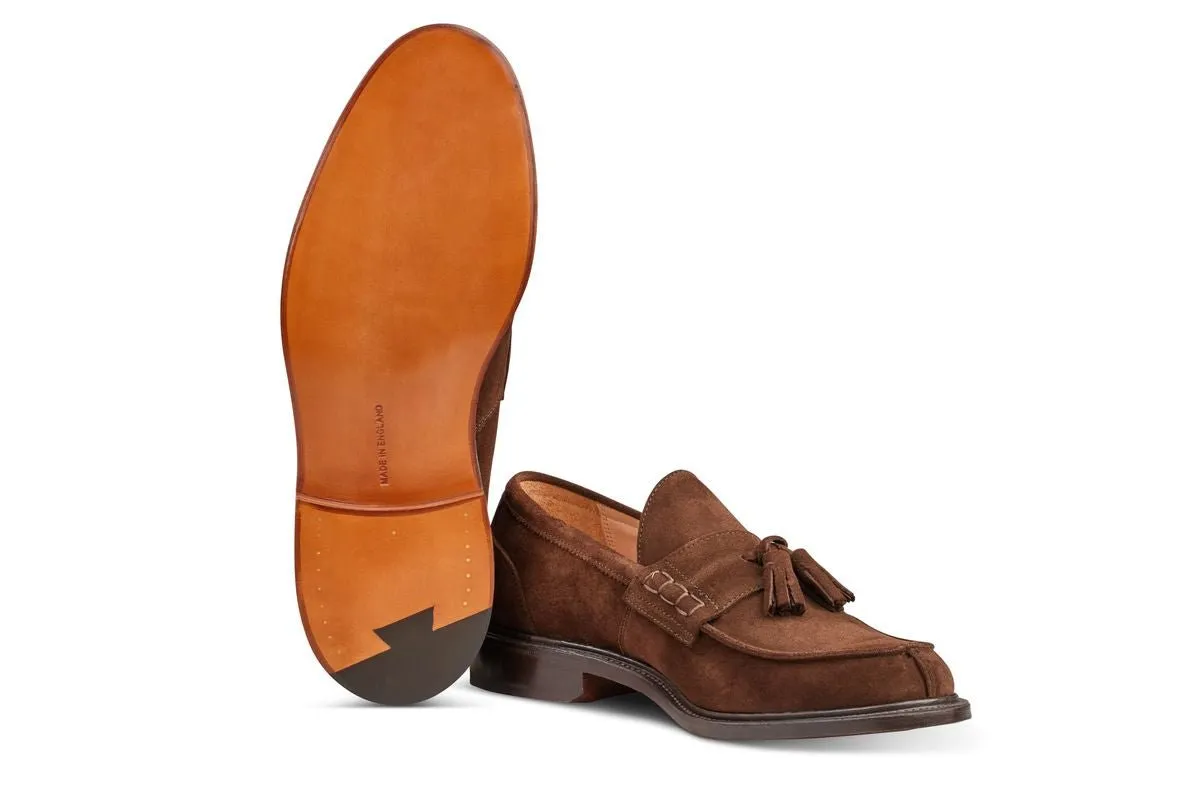 Jamie Tassel Loafer - Chocolate