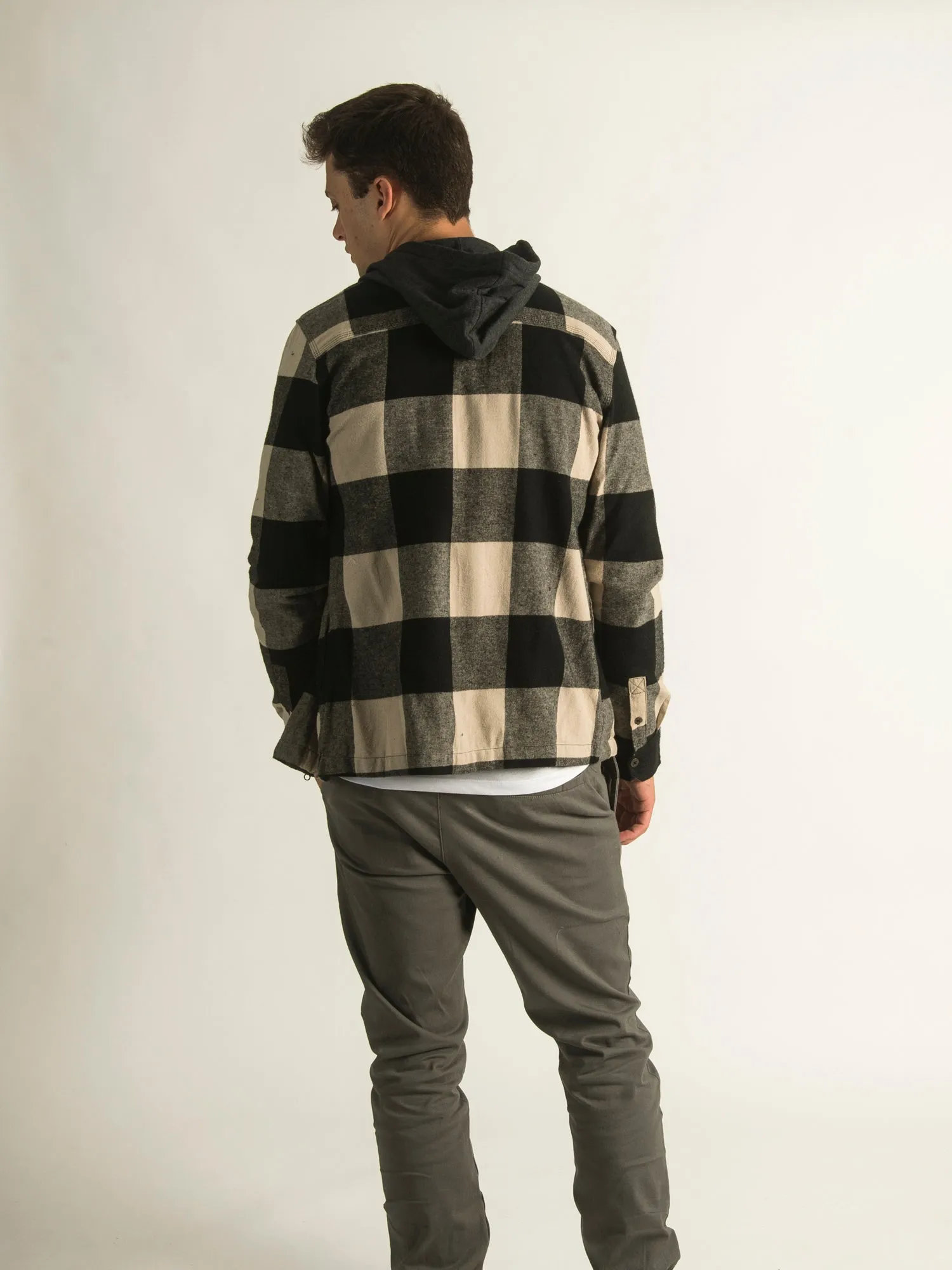 KOLBY BERK ZIP FRONT HOODIE - CLEARANCE