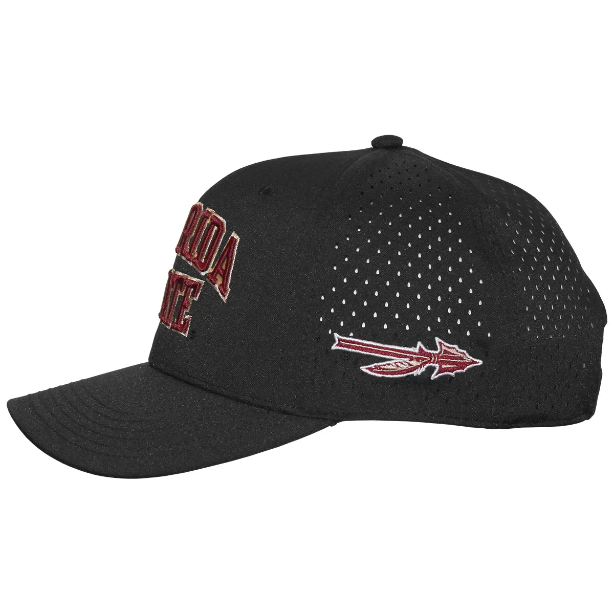 Legacy Florida State/Spear Logo Design Adjustable Mid-Profile Cap - Black