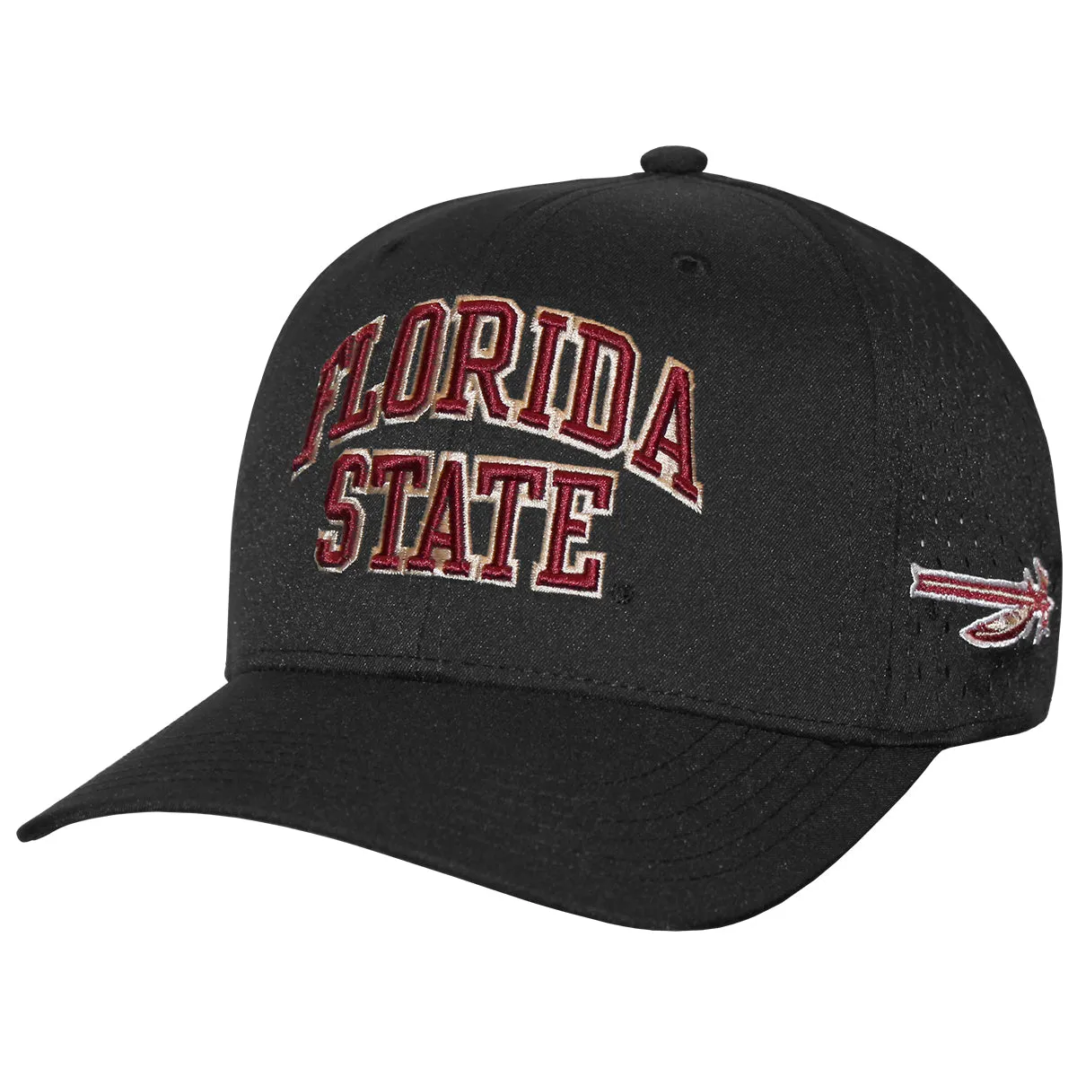 Legacy Florida State/Spear Logo Design Adjustable Mid-Profile Cap - Black